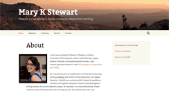 Desktop Screenshot of marykstewart.com
