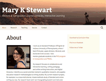 Tablet Screenshot of marykstewart.com